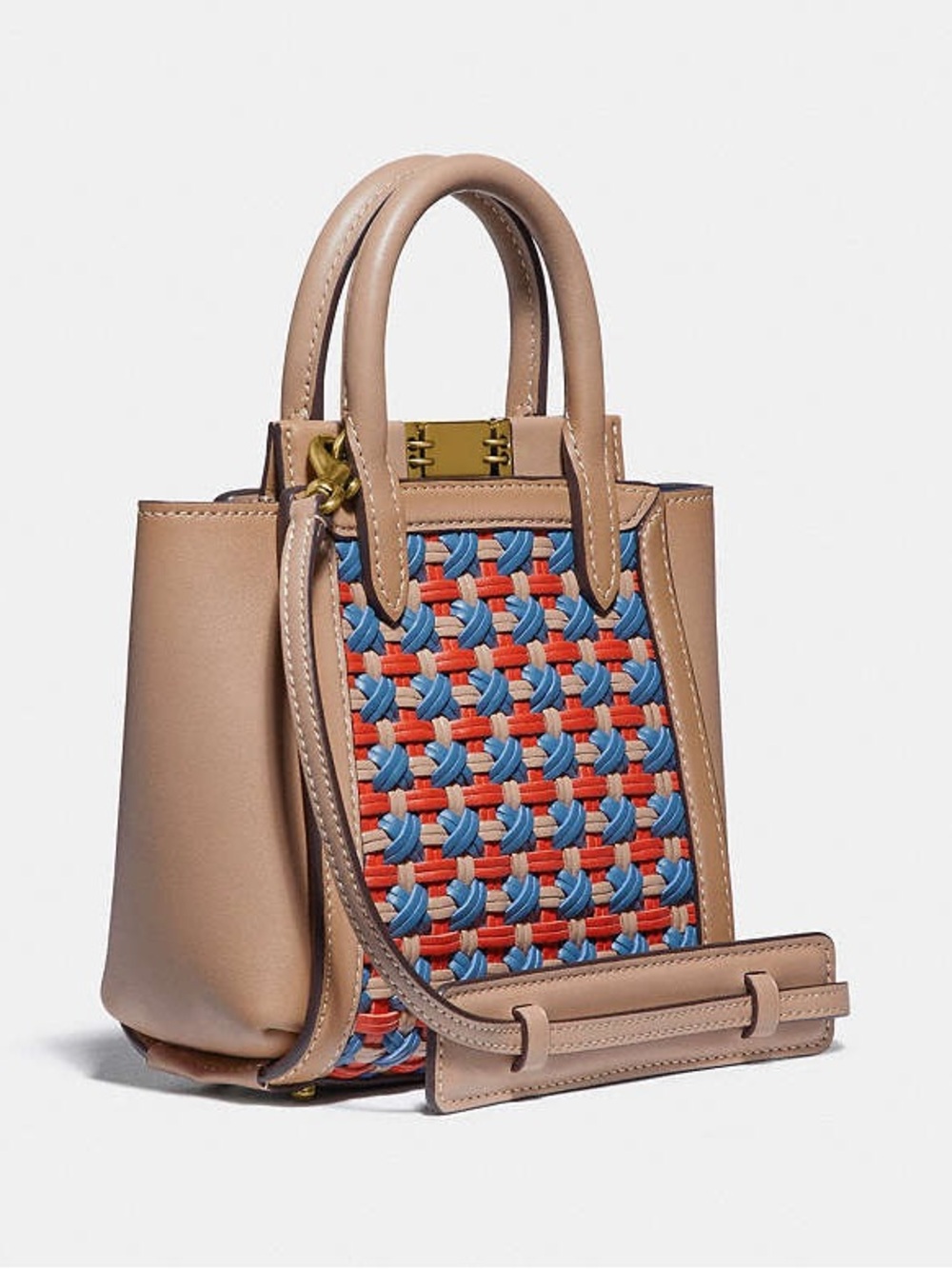 Coach 1941 Troupe Tote 16 With Weaving 618